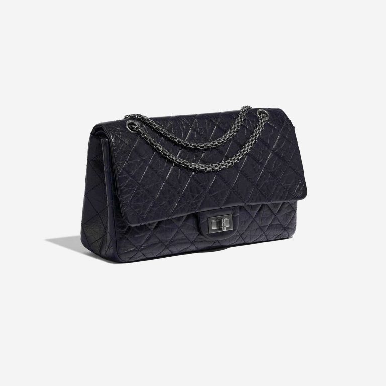 TÚI Chanel 2.55 Reissue 227 Aged Calfskin Dark Blue