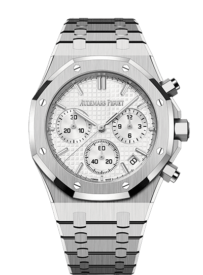 Đồng hồ Audemars Piguet Royal Oak Chronograph Gold mặt số màu trắng