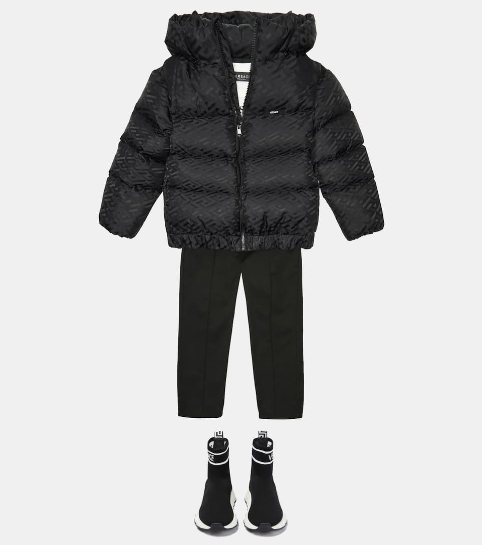 ÁO VERSACE KIDS La Greca down jacket 9 -16 years
