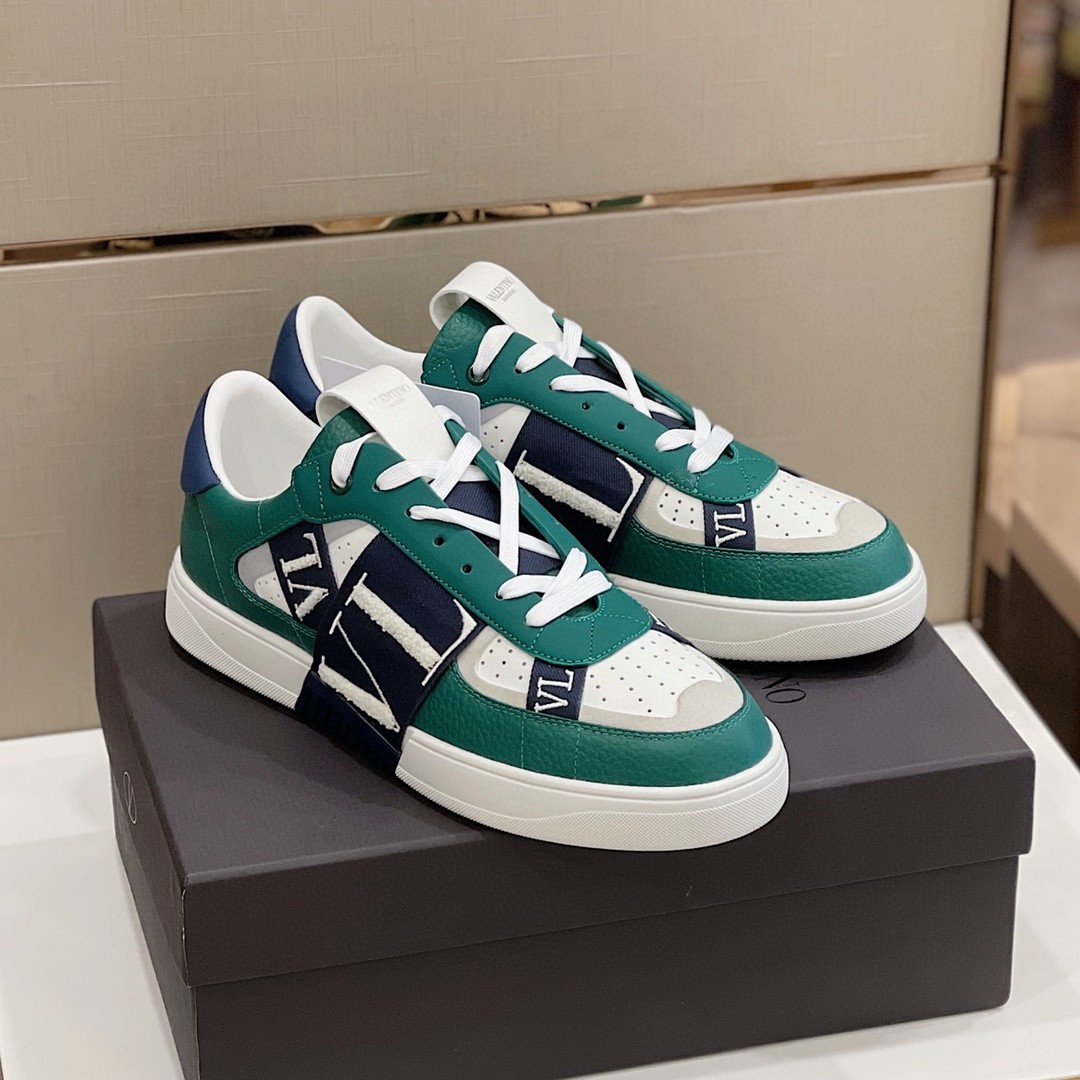 GIÀY VALENTINO VLTN LEATHER SNEAKER SHOES AAA