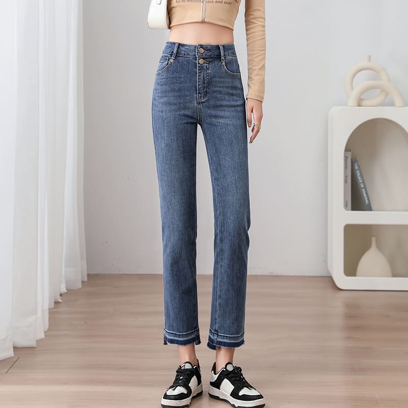 Quần jeans nữ cao cấp xuân thu JD1