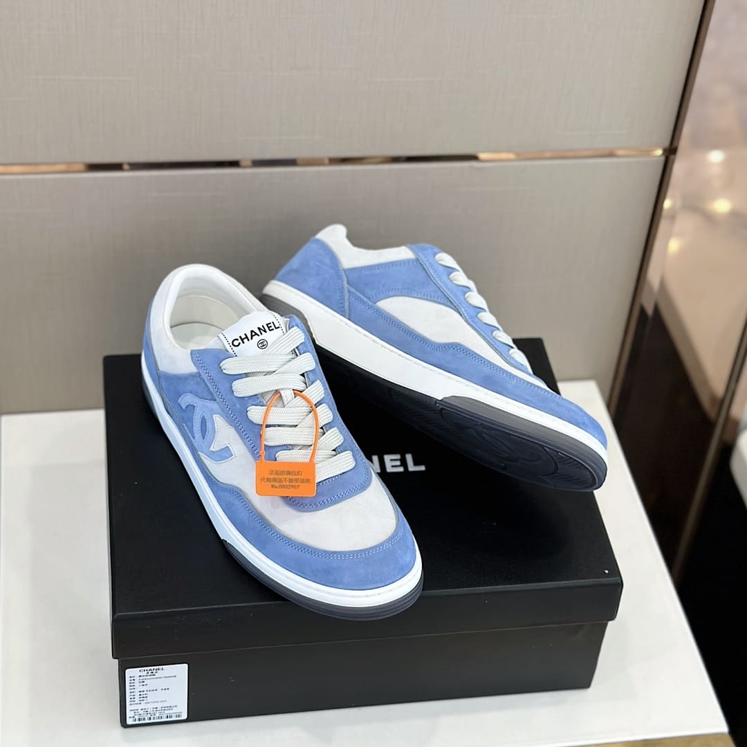 GIÀY CHANEL CC LOGO SNEAKERS SHOES AAA