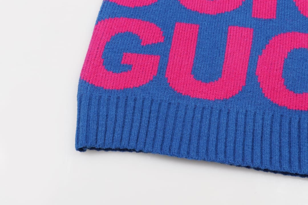 ÁO Gucci GG Sewing Pink Sweater Unisex