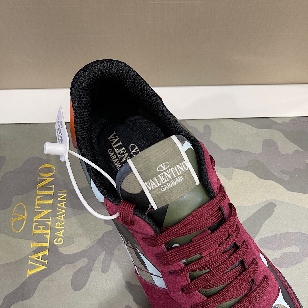 GIÀY VALENTINO STUDD LEATHER RUNNER SNEAKER SHOES AAA