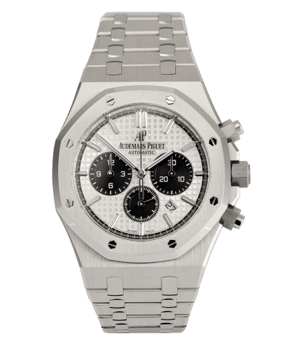 Đồng hồ Audemars Piguet Royal Oak Chrono Panda mặt số màu bạc