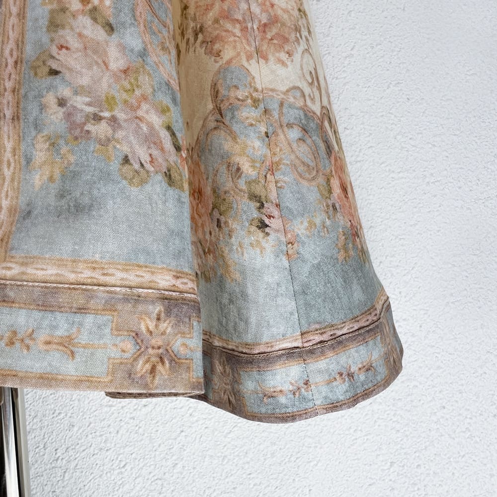 VÁY ZIMMERMANN Vintage Flower Long Sleeve Long Dress High Classy