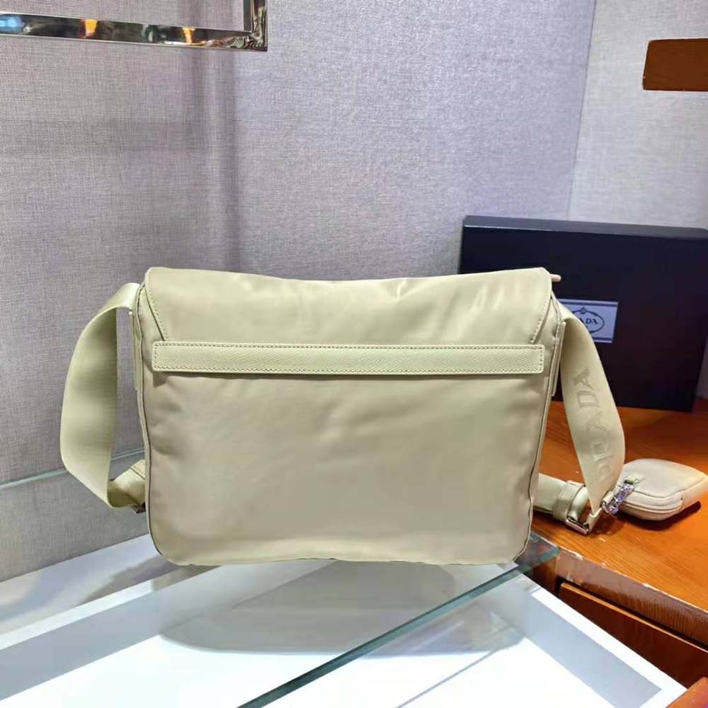 TÚI Prada Women Re-Nylon Shoulder Bag-Beige