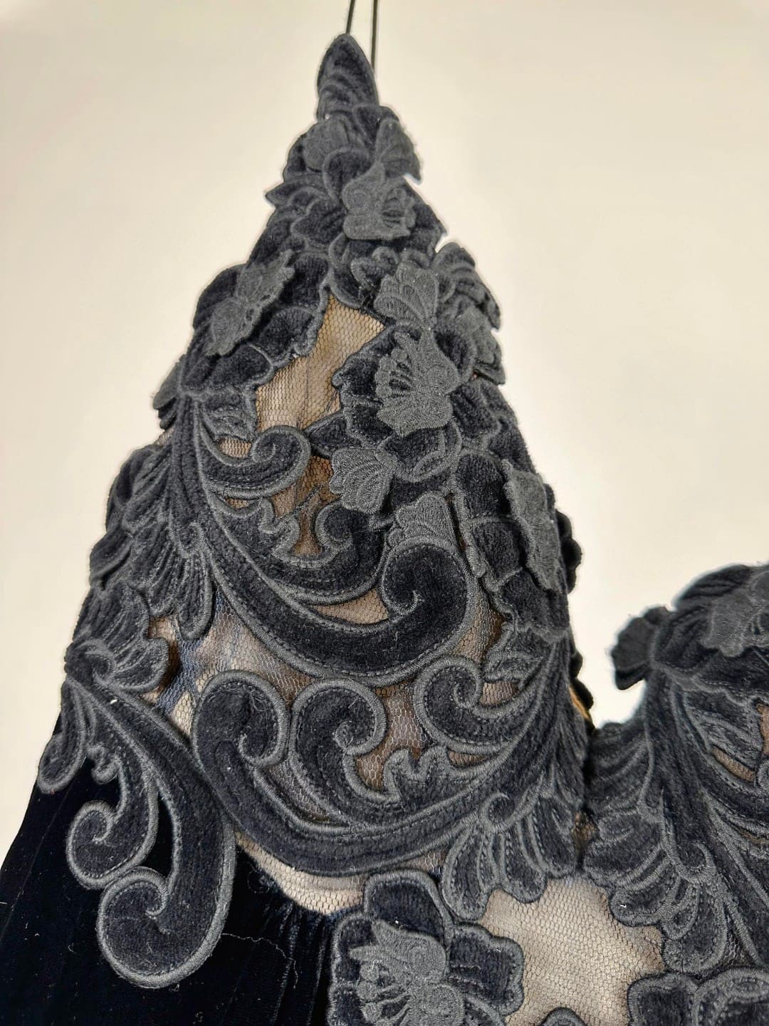 VÁY ZIMMERMANN Flower All Black Vintage Dress High Classy