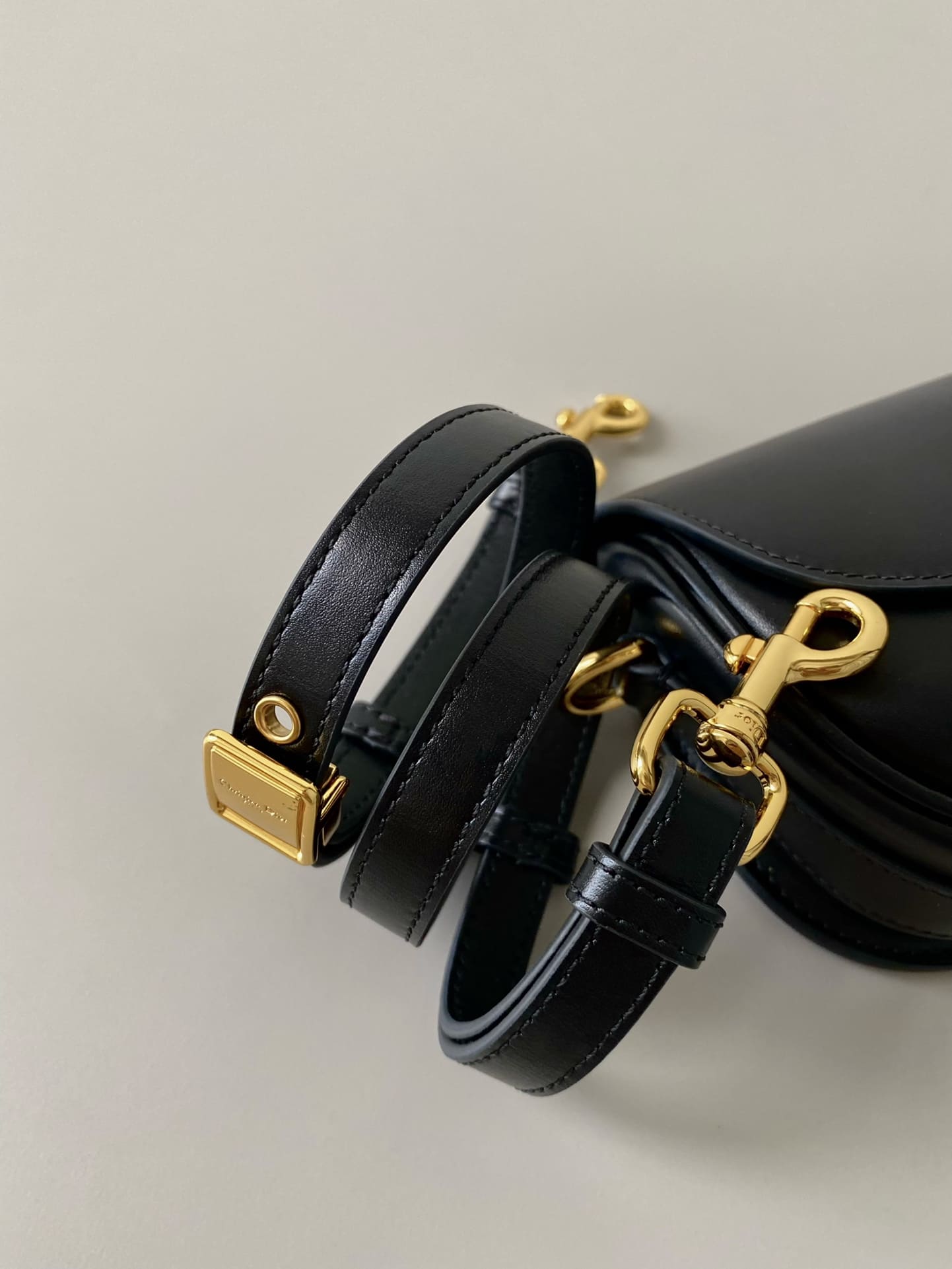 TÚI Dior Women Bobby East-West Bag Box Calfskin-Black Top Quality