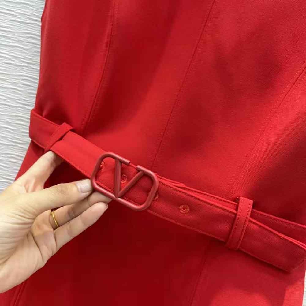 VÁY Valentino Women Short Crepe Couture Dress
