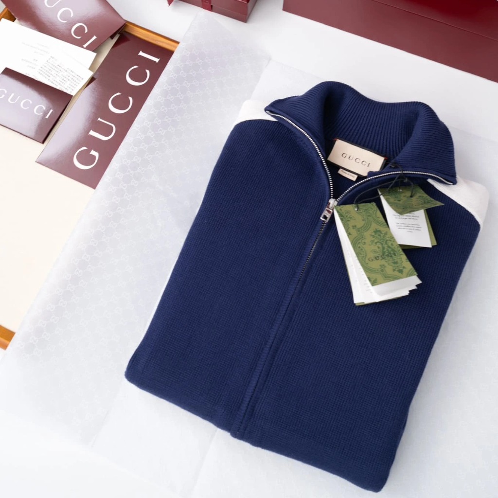 ÁO GUCCI WOOL CARDIGAN JACKET TOP QUALITY AAA