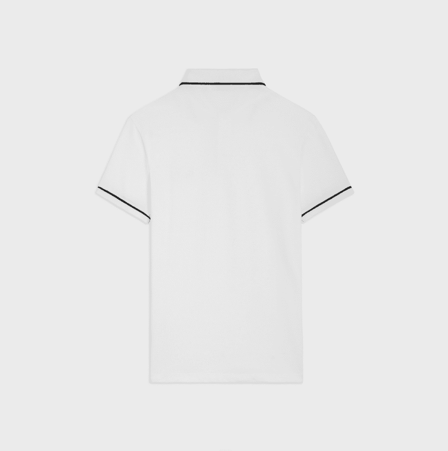 ÁO CELINE POLO SHIRT MÀU TRẮNG UNISEX
