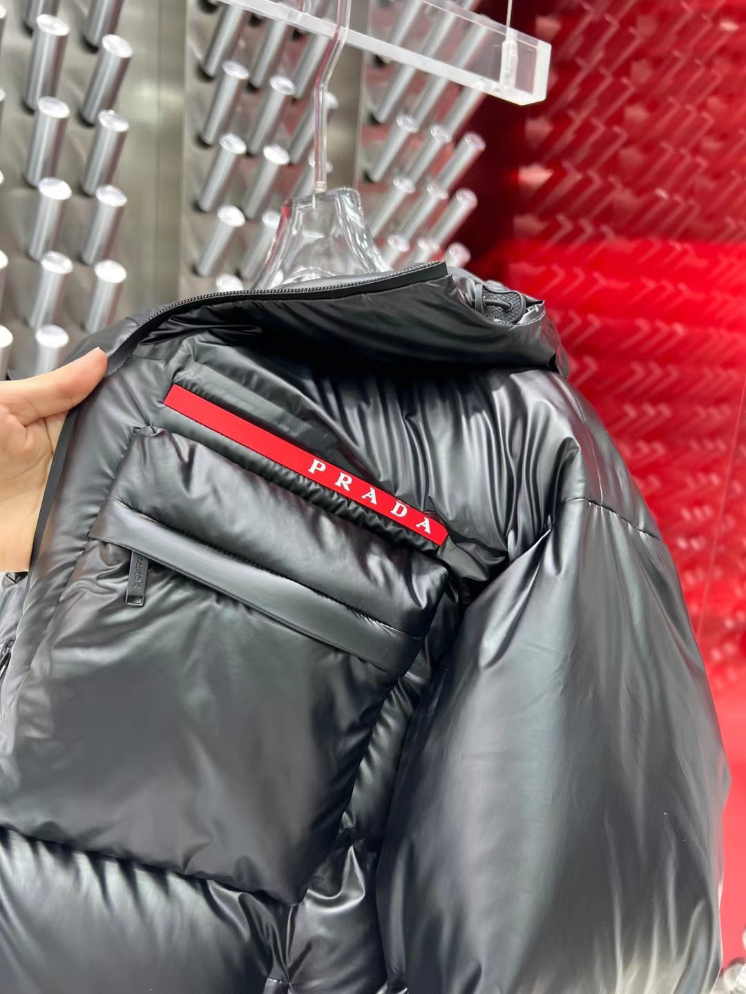ÁO PRADA FEATHER DOWN JACKET