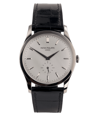 Đồng hồ Patek Philippe Calatrava 5196G-001 mặt số màu bạc