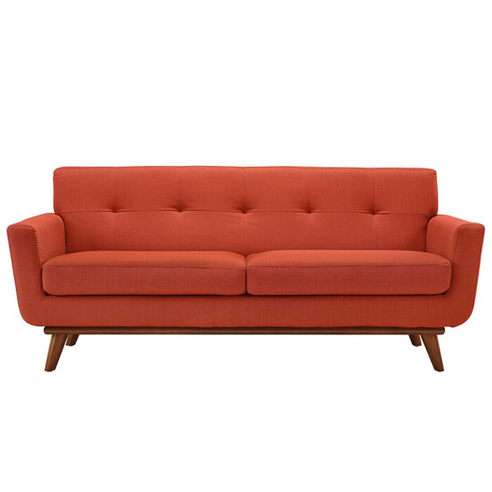 SOFA NỈ CHÂN GỖ TỰ NHIÊN LOMBARDY