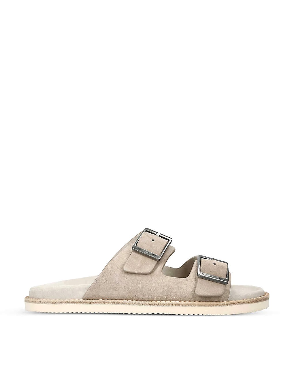 DÉP BRUNELLO CUCINELLI Urban two-strap suede sliders