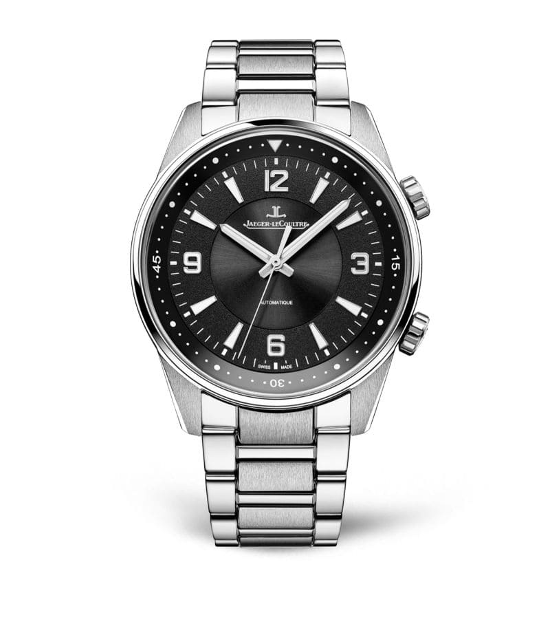 Đồng hồ Jaeger-LeCoultre Stainless Steel Polaris Automatic mặt số màu đen