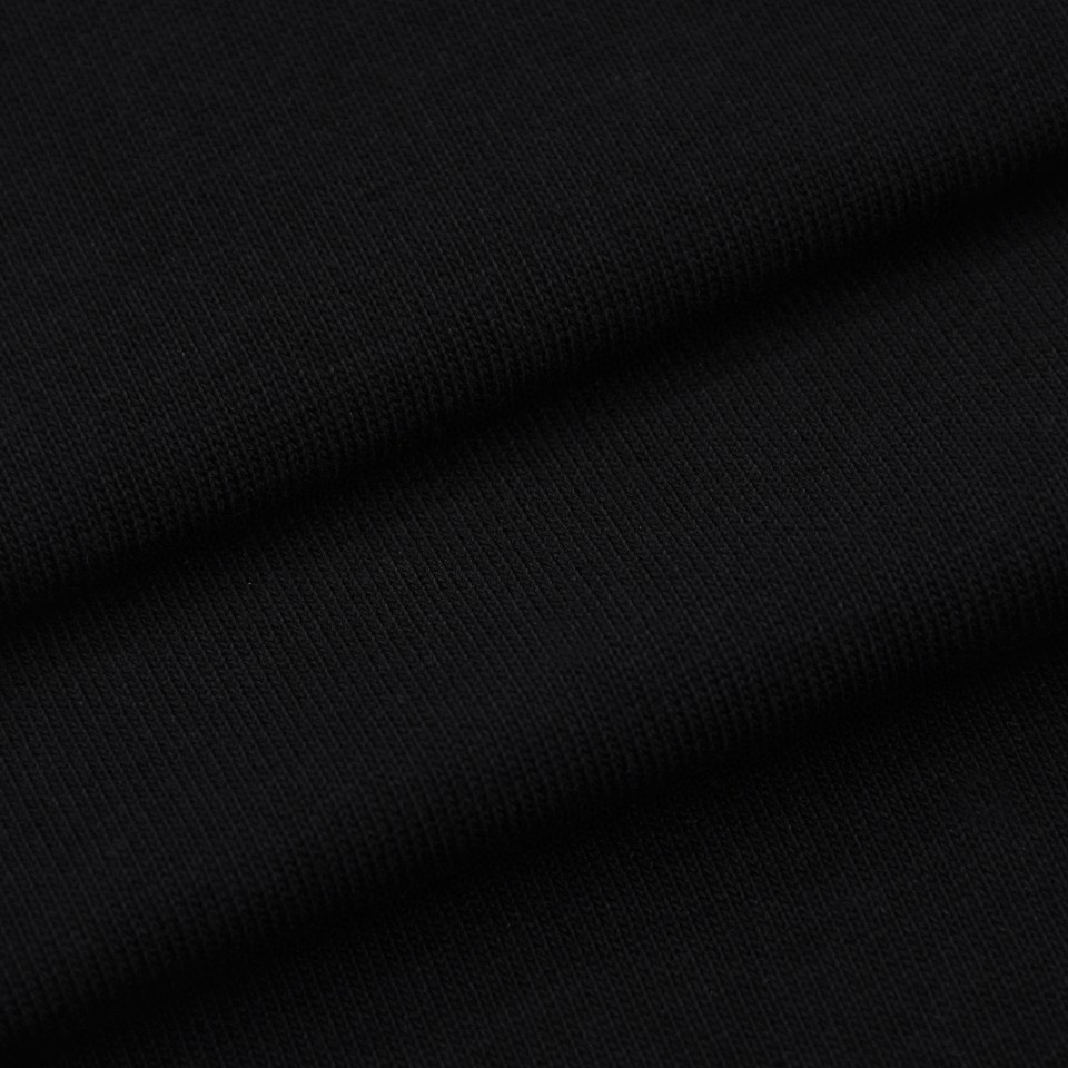 ÁO PRADA MILANO LOGO T SHIRT BLACK