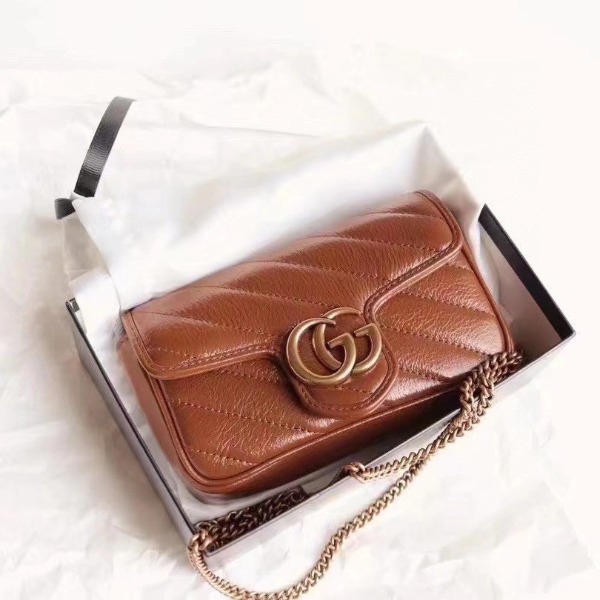 TÚI GUCCI GG MARMONT MÀU NÂU TOP QUALITY