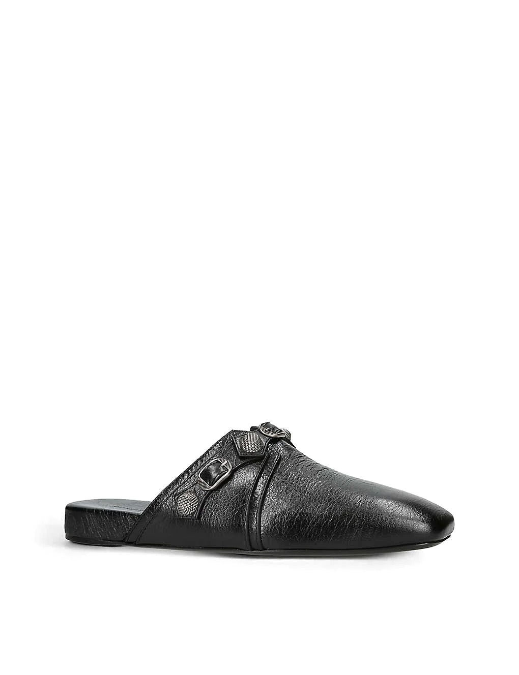 GIÀY BALENCIAGA Cosy Cagole studded leather mules