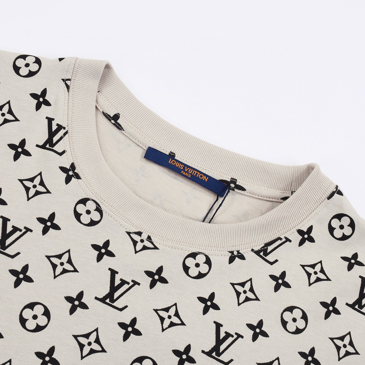 ÁO LOUIS VUITTON print cotton jersey T-shirt