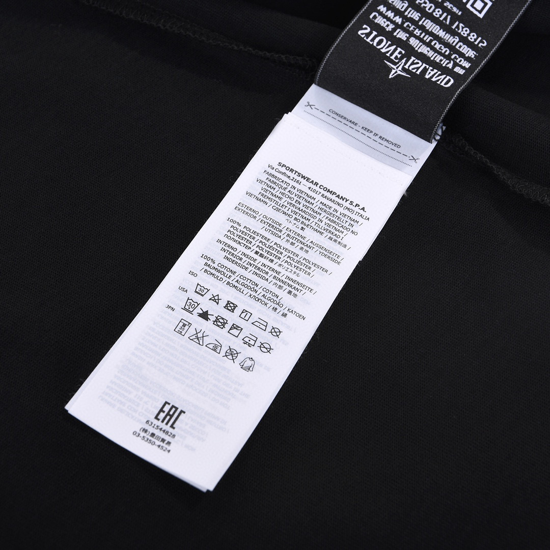 ÁO STONE ISLAND print cotton jersey T-shirt