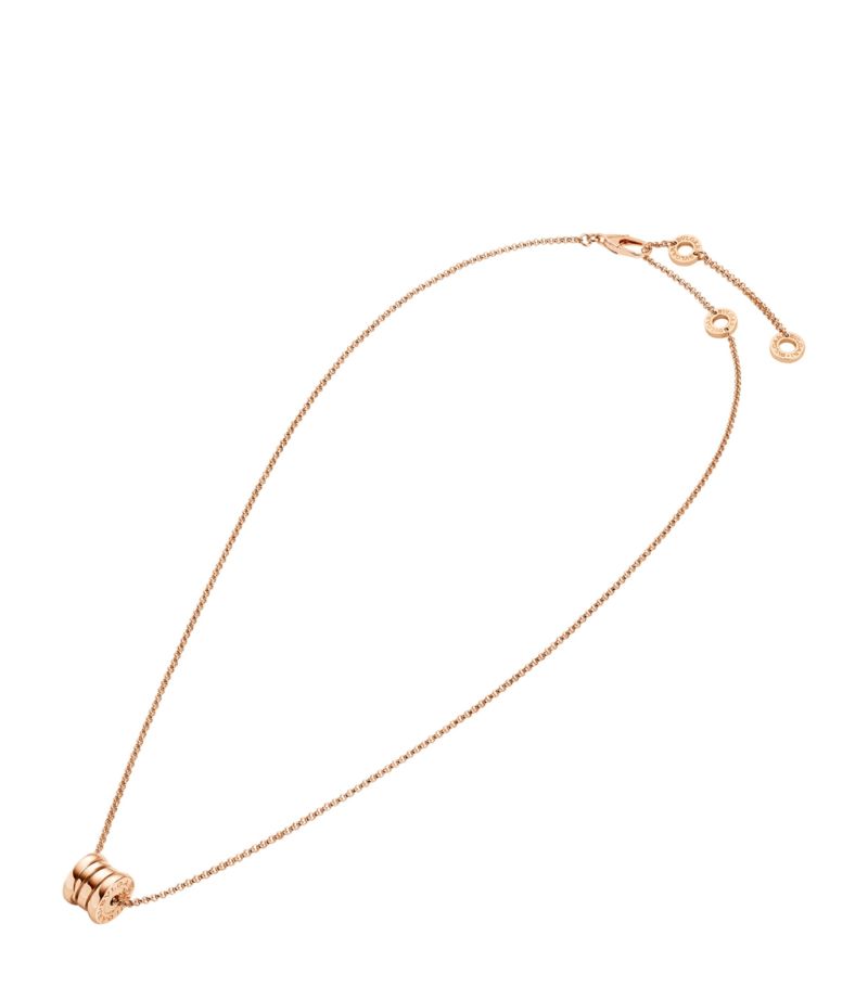 Vòng cổ BVLGARI Rose Gold B.zero1 Necklace vàng hồng 18K
