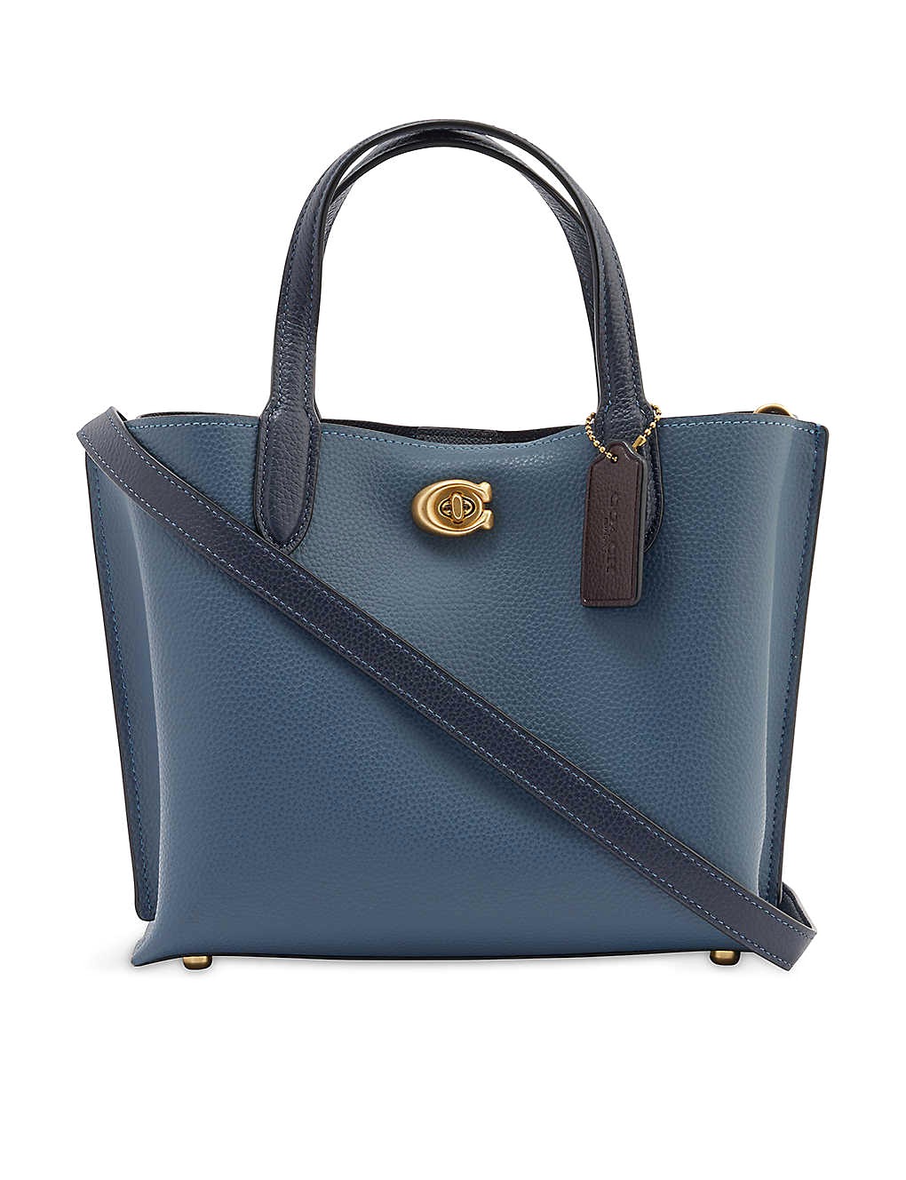 TÚI COACH Willow leather tote bag