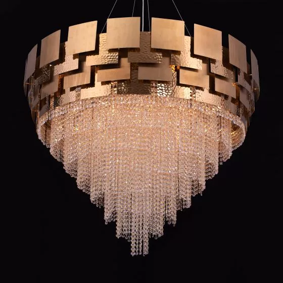 ĐÈN CHÙM LUXURY THE KINGDOM CRYSTAL CHANDELIER