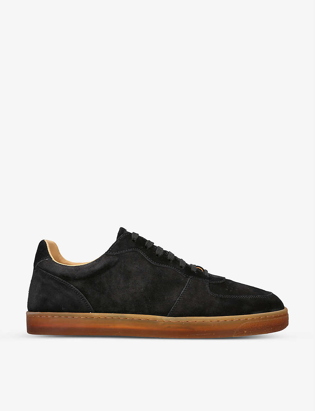 GIÀY BRUNELLO CUCINELLI Basketball suede low-top trainers