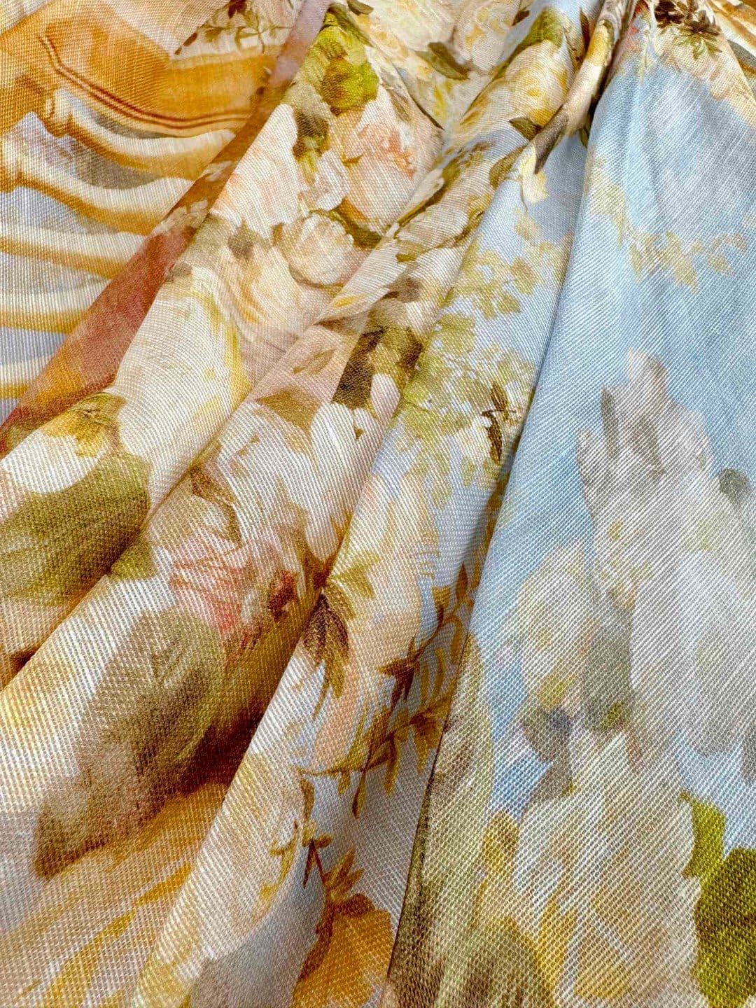 VÁY ZIMMERMANN Flower Vintage Dress High Classy