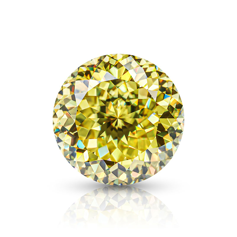 KIM MOISSANITE Màu vàng Radiant Sun Moissanite Diamond Round cut  (giá liên hệ)