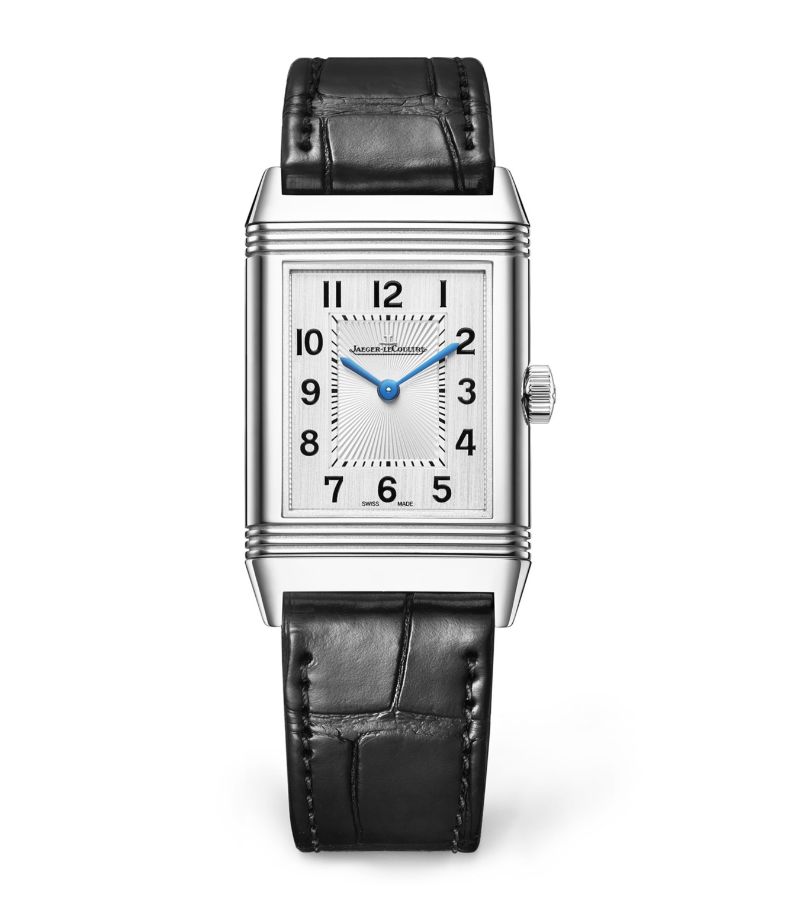 Đồng hồ JAEGER-LECOULTRE  Stainless Steel Reverso Classic Medium Thin 24.4mm mặt số màu trắng