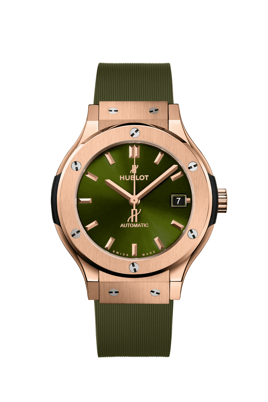 ĐỒNG HỒ HUBLOT CLASSIC FUSION KING GOLD GREEN 38MM