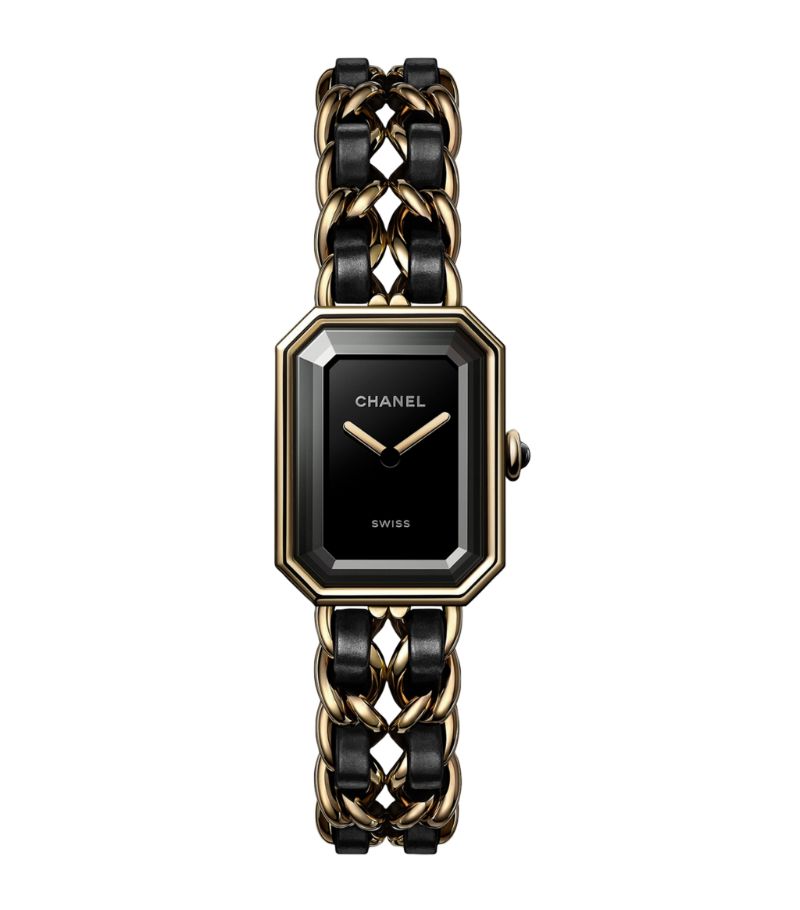 Đồng hồ CHANEL Yellow Gold-Plated Première Edition Originale 26mm mặt số màu đen