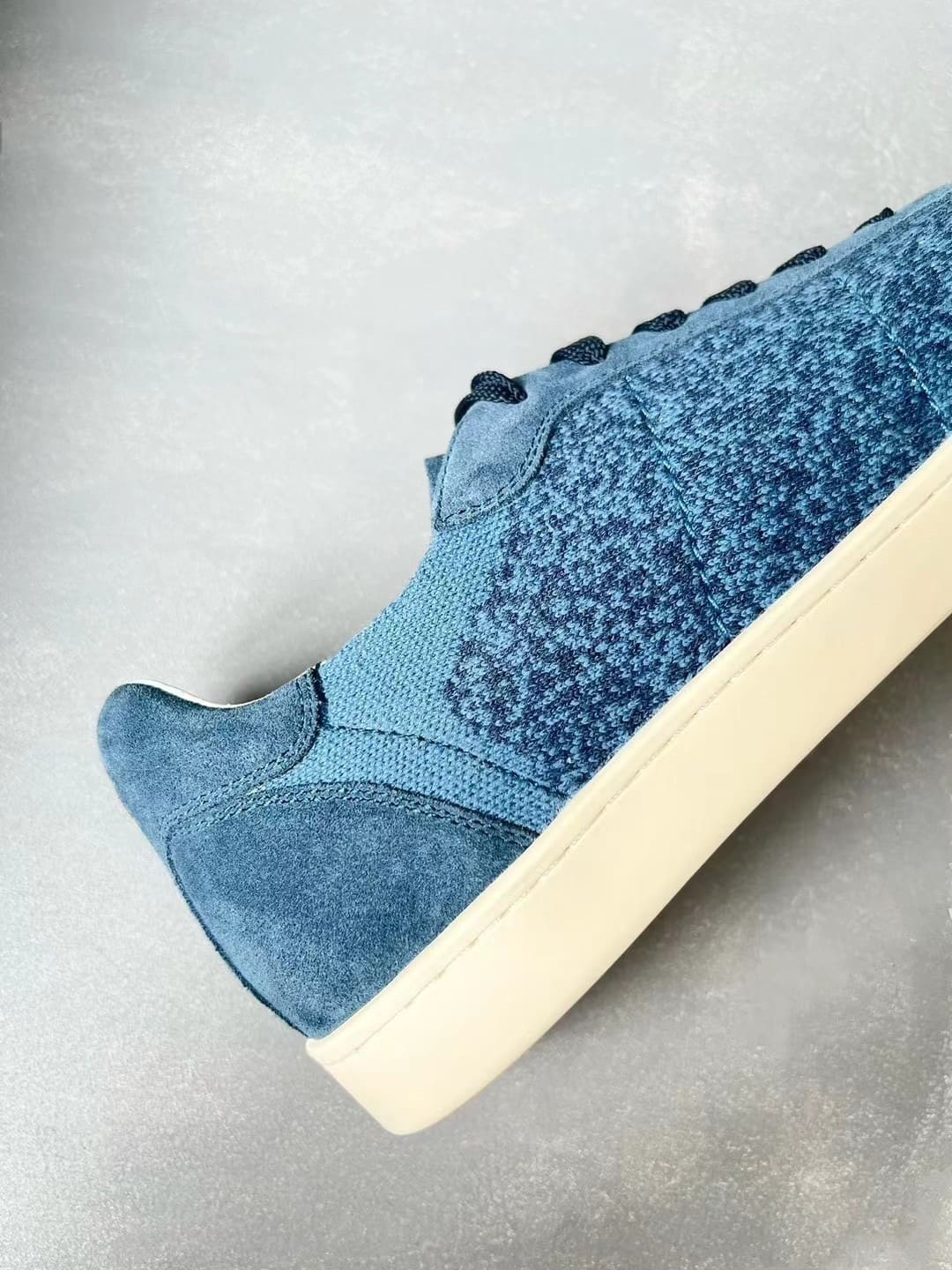 GIÀY BRUNELLO CUCINELLI SNEAKERS LOW TOP SHOES AAA DA LỘN KẾT HỢP DỆT KIM