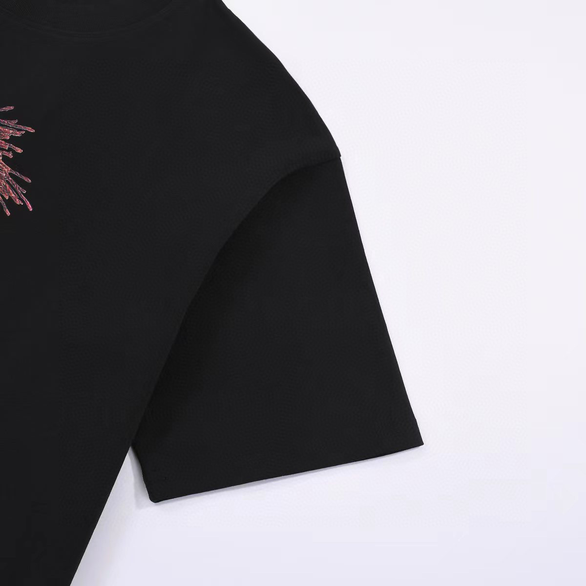 ÁO BALENCIAGA print cotton jersey T-shirt