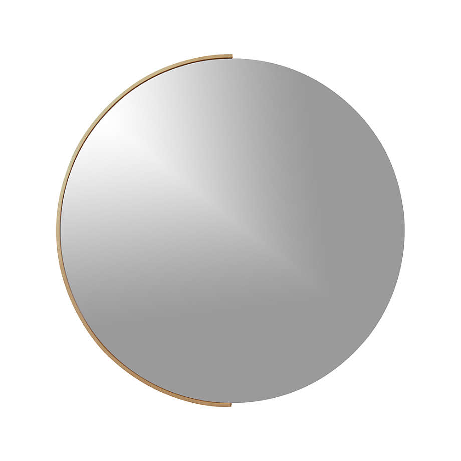 GƯƠNG RANGE Large Round GOLD Wall Mirror