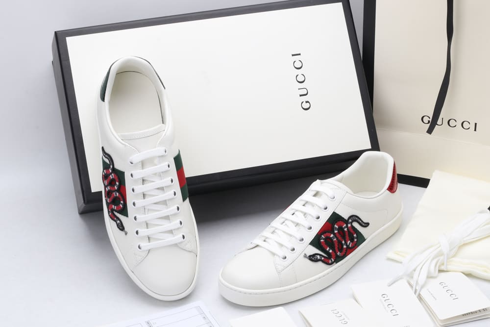 GIÀY GUCCI ACE TOP QUALITY SHOES AAA
