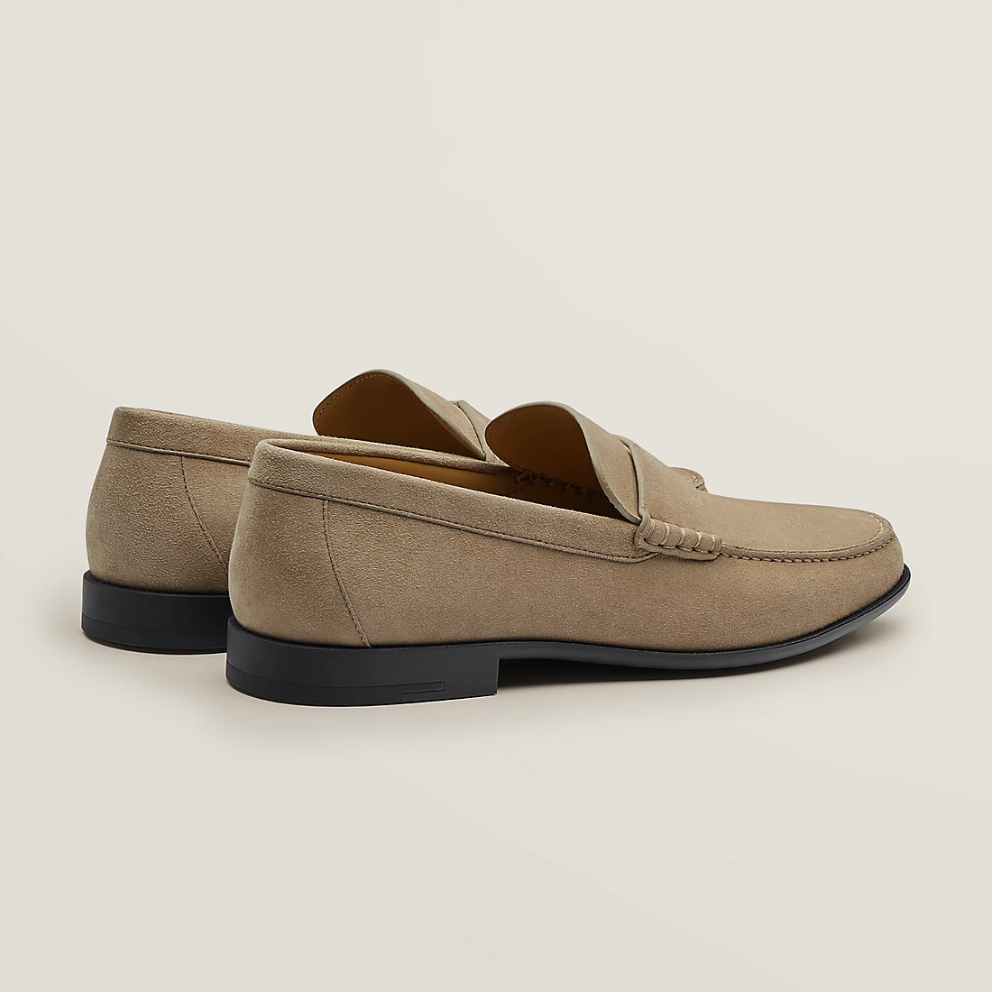 GIÀY HERMES DUKE LOAFER SUEDE LEATHER SS2022
