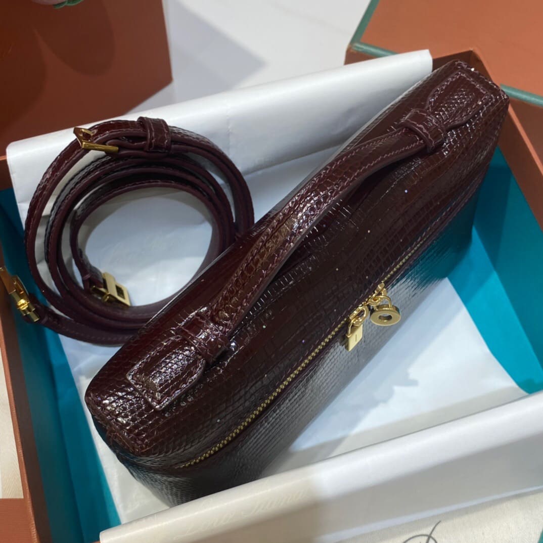 TÚI Loro Piana Women Extra bằng da thằn lằn(Liên hệ để được giá tốt nhất)