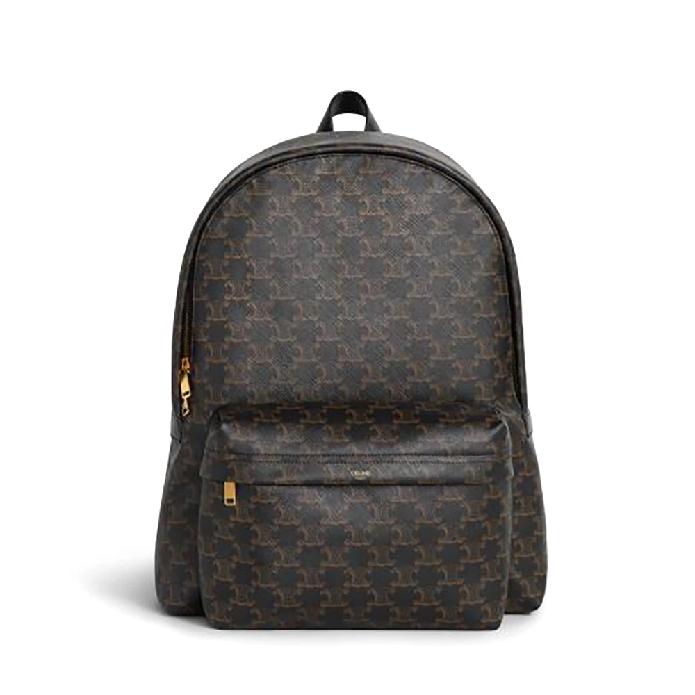 BALO Celine Medium Backpack in Triomphe Canvas and Calfskin