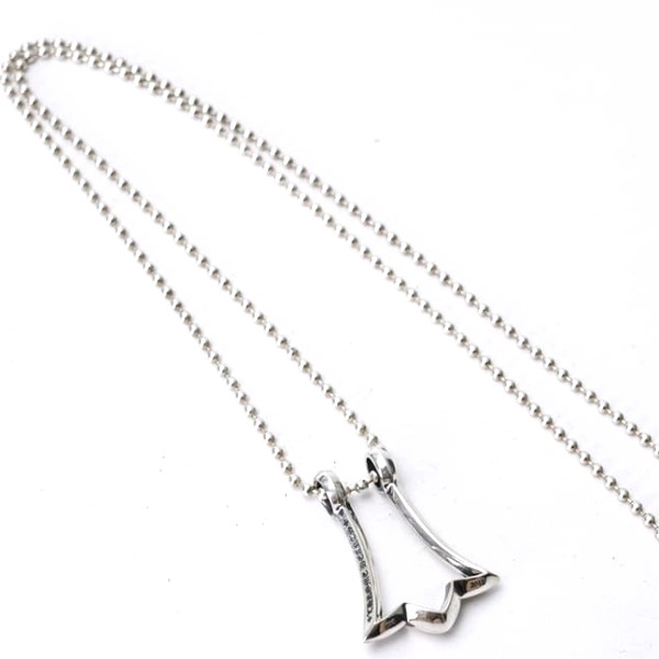 VÒNG CỔ CHROME HEARTS THÁNH GIÁ PUNK BIKER STYLE Bạc S925