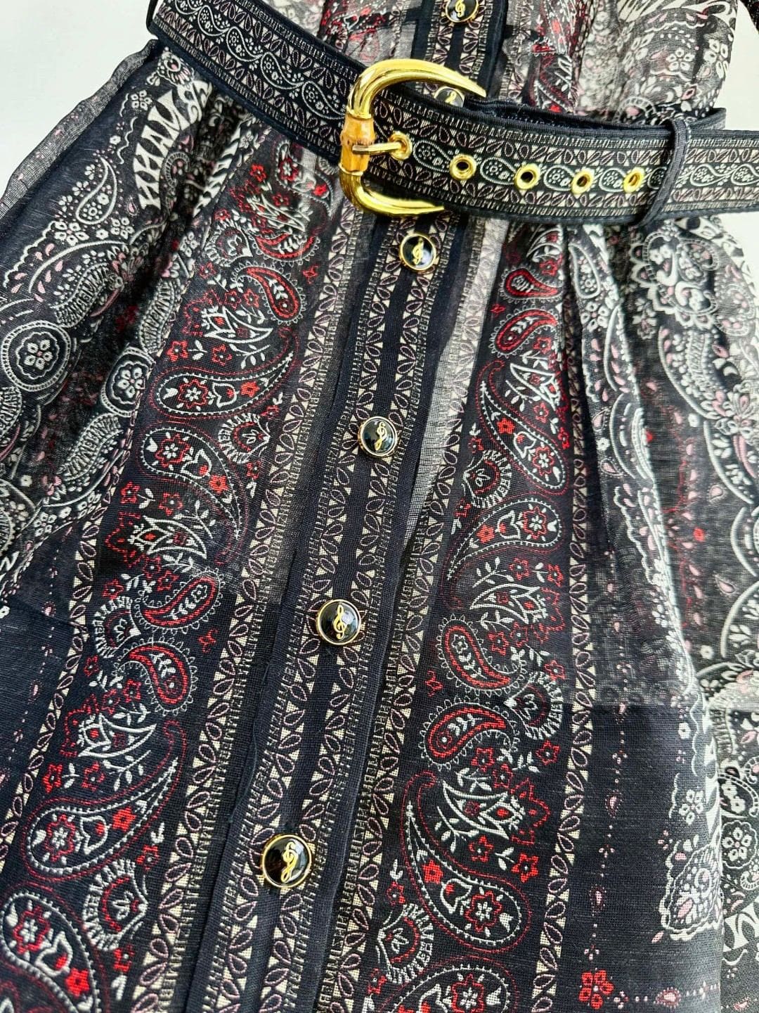 VÁY ZIMMERMANN Flower Vintage Dress High Classy