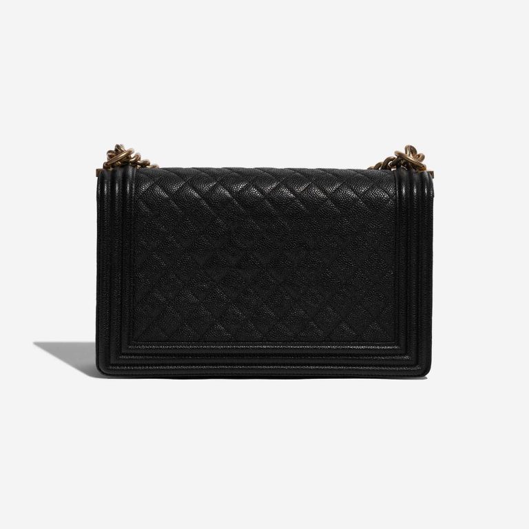 TÚI Chanel Boy Medium Caviar Black