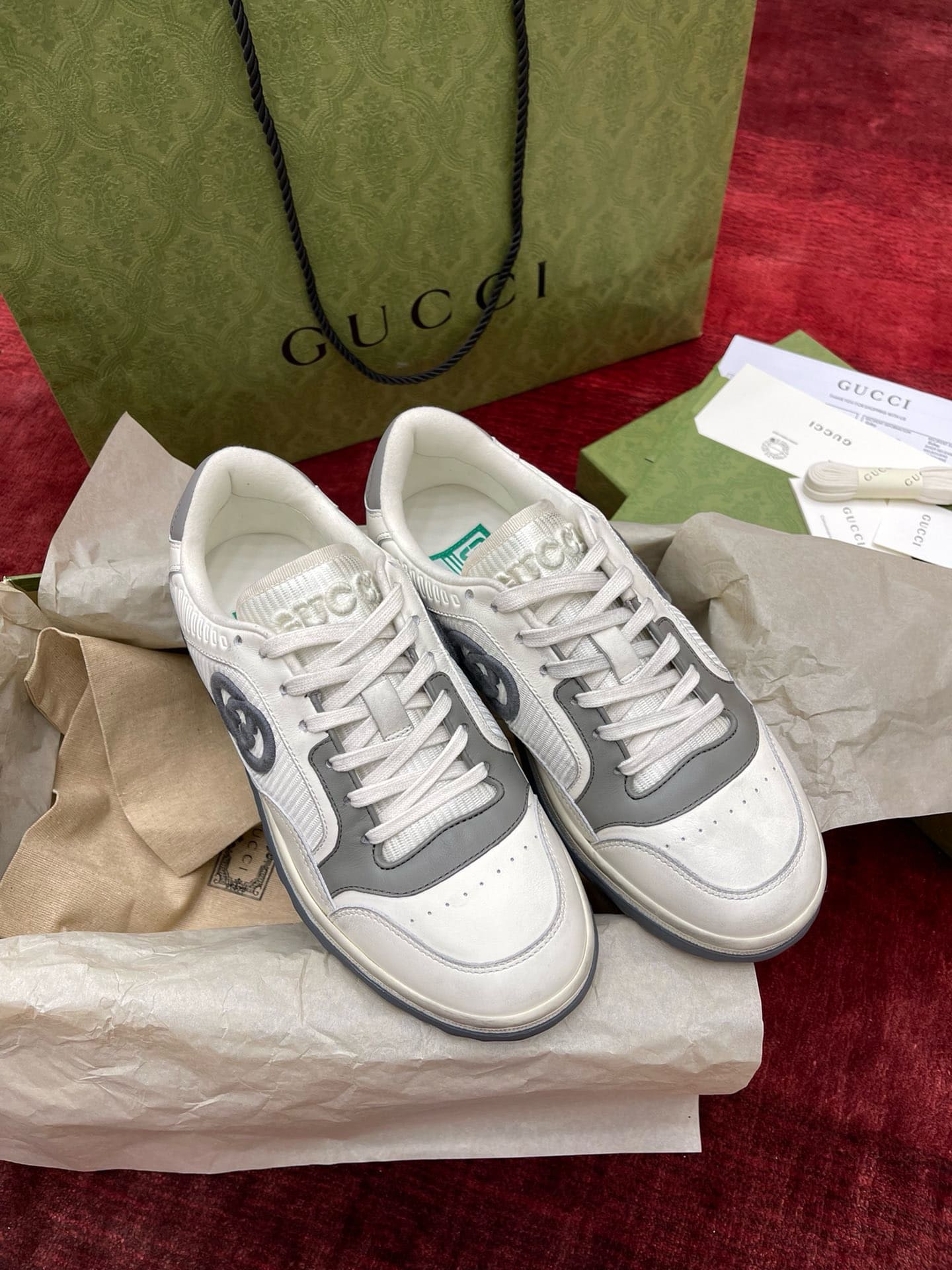GIÀY GUCCI MAC80 SNEAKER UNISEX HIGH TOP QUALITY SHOES AAA