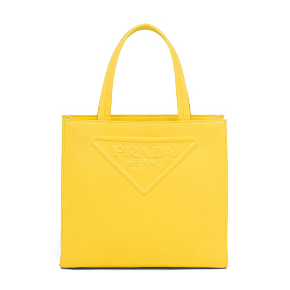 TÚI Prada Drill Tote Handles Bag-Yellow