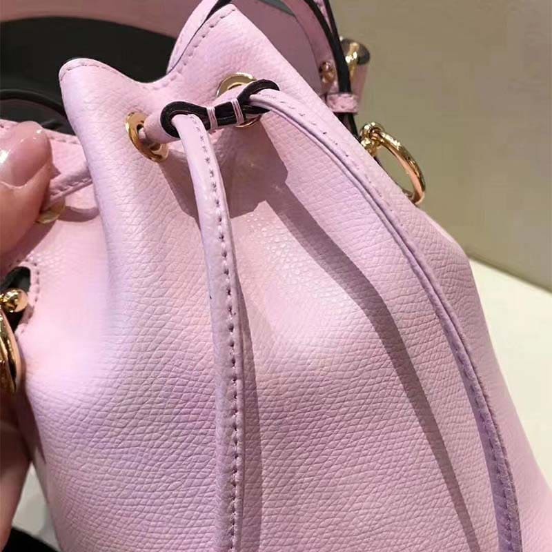 TÚI Fendi Women Mon Tresor Pink Leather Mini-Bag