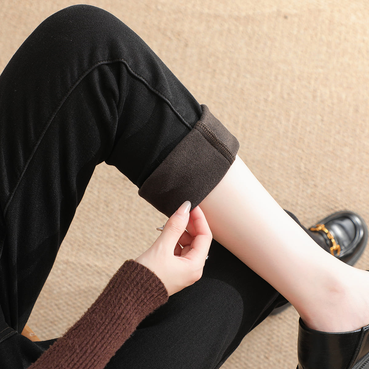 Quần jeans nữ cao cấp xuân thu JD9