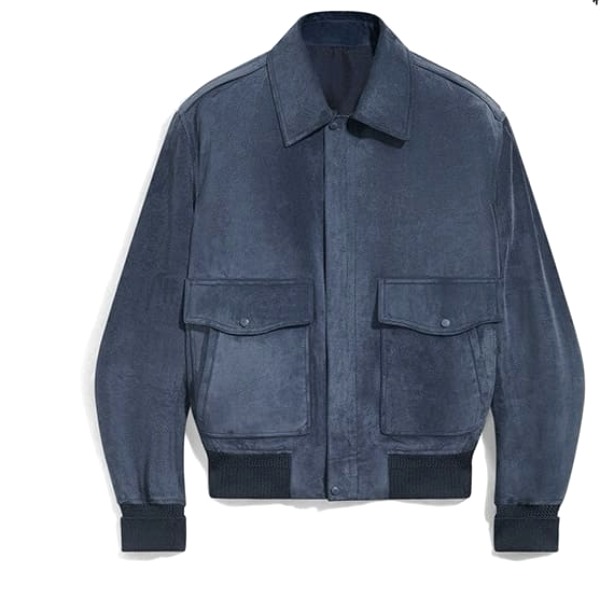 ÁO BERLUTI SUEDE BOMBER LEATHER JACKET TOP QUALITY AAA